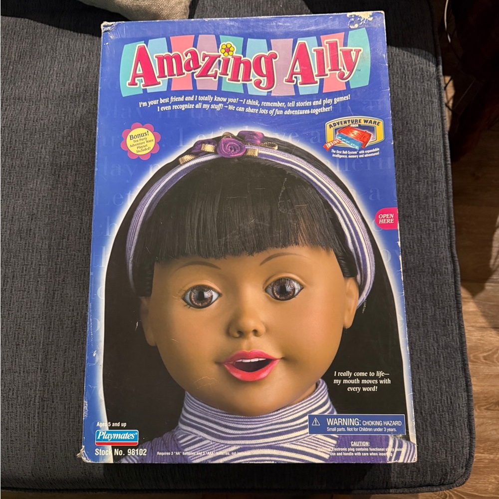 Amazing Ally Interactive Doll with Black Hair